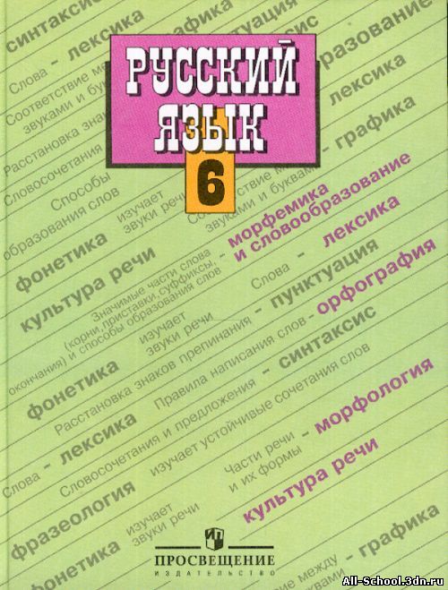 Готовые домашние задания по русскому языку за класс баранов